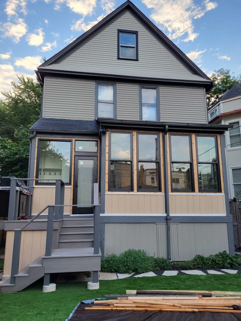 Upstairs Remodeling After