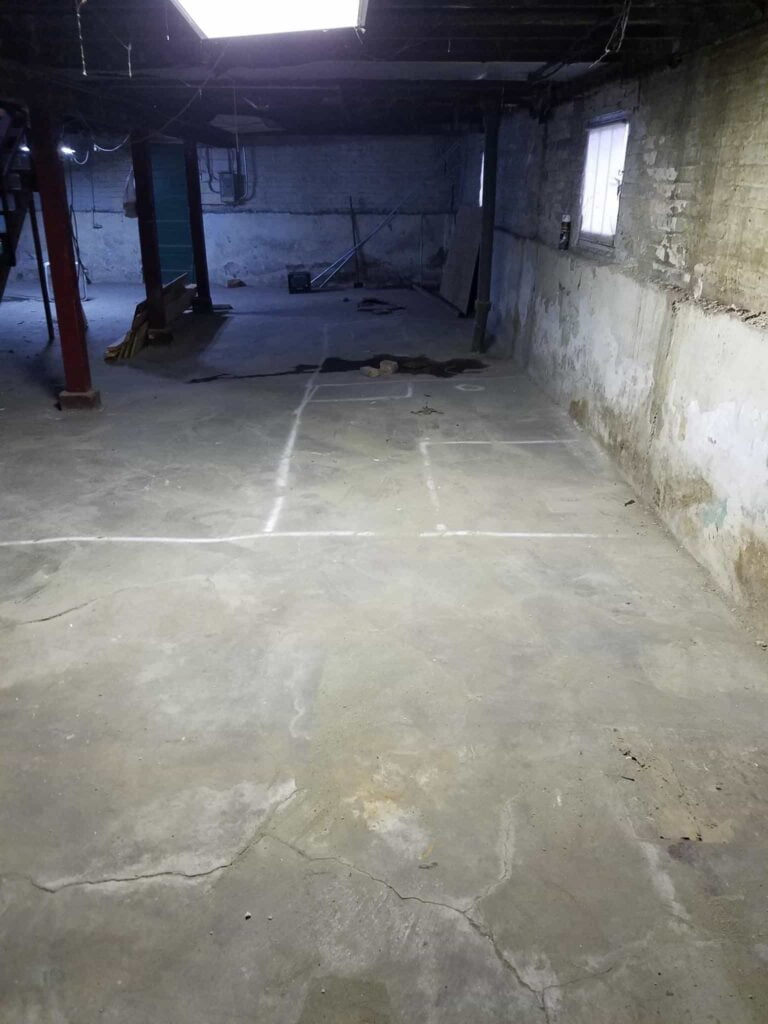 Basement Remodeling Before